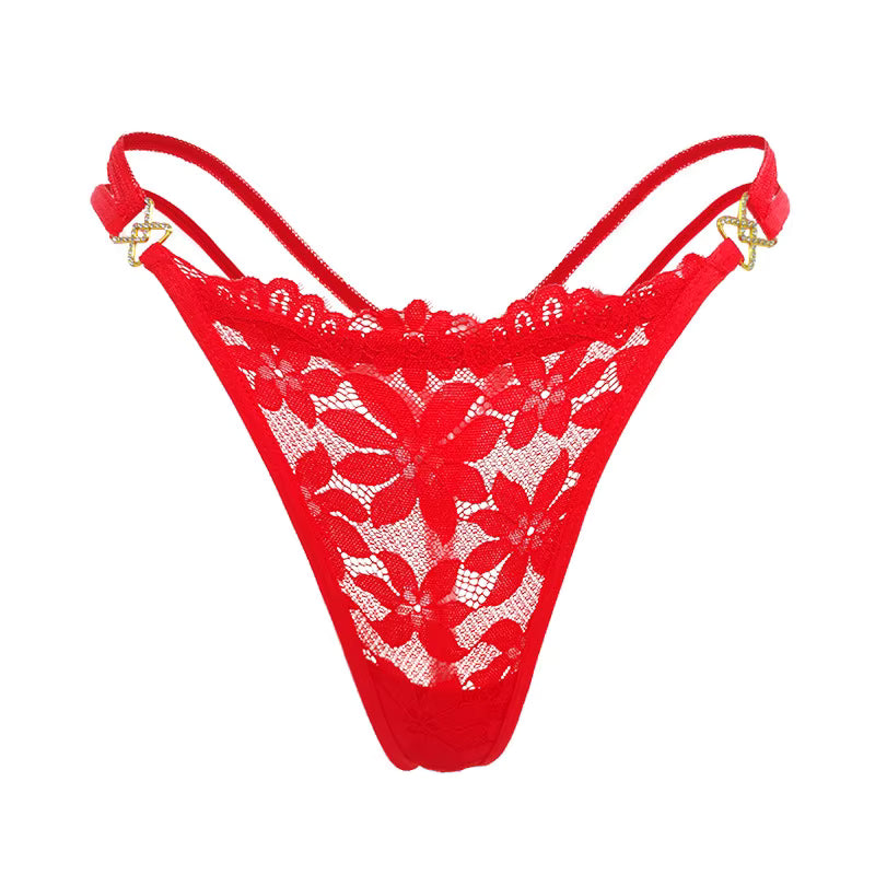 Breathable Lace Thong