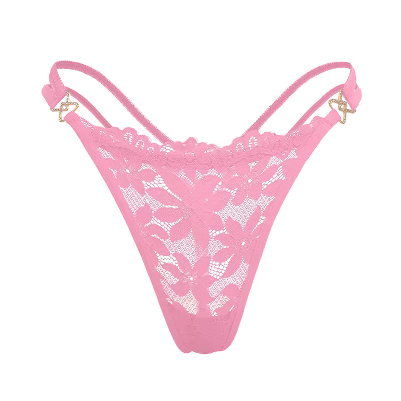 Breathable Lace Thong